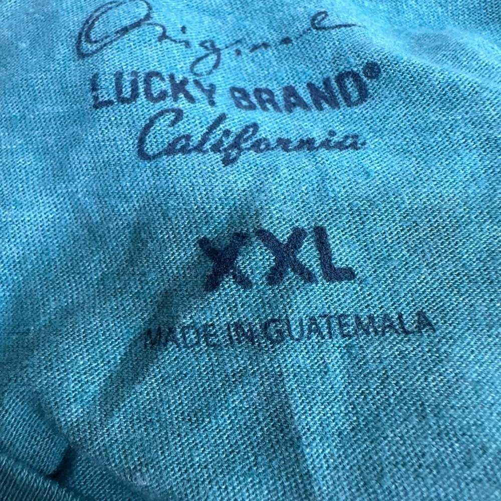 Lucky Brand crafted beer Los Angeles graphic T-shirt size XXL - Picture 7 of 7